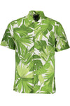 Polo GANT (Verde) – Polo de Manga Curta com Estampado Tropical