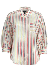 Camisa GANT (Multicolor) – Camisa de Manga Comprida às Riscas com Bolso no Peito
