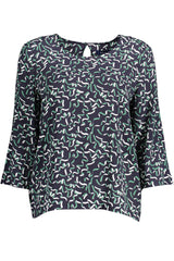 Blusa GANT (Multicolor) – Blusa de Manga 3/4 com Padrão Moderno