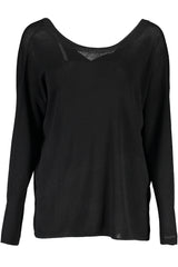 Camisola GANT (Preto) – Camisola de Manga Comprida com Decote em V