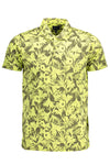 Polo GANT (Verde/Lima) – Polo de Manga Curta com Estampado Tropical
