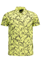Polo GANT (Verde/Lima) – Polo de Manga Curta com Estampado Tropical