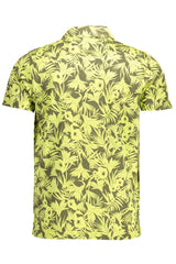 Polo GANT (Verde/Lima) – Polo de Manga Curta com Estampado Tropical