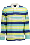 Polo Rugby GANT (Verde, Azul e Amarelo) – Polo de Manga Comprida às Riscas