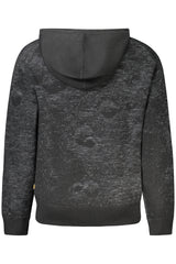 Hoodie BOSS (Preto/Cinzento) – Sweatshirt com Capuz e Efeito Texturizado