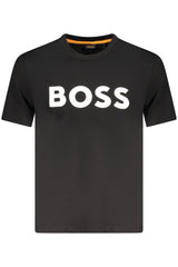 T-Shirt BOSS (Preto) – T-Shirt de Manga Curta