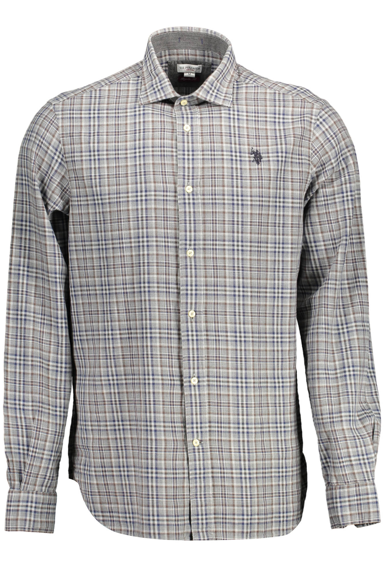 Camisa U.S. POLO ASSN. Xadrez – Camisa Masculina de Manga Comprida com Estilo Clássico