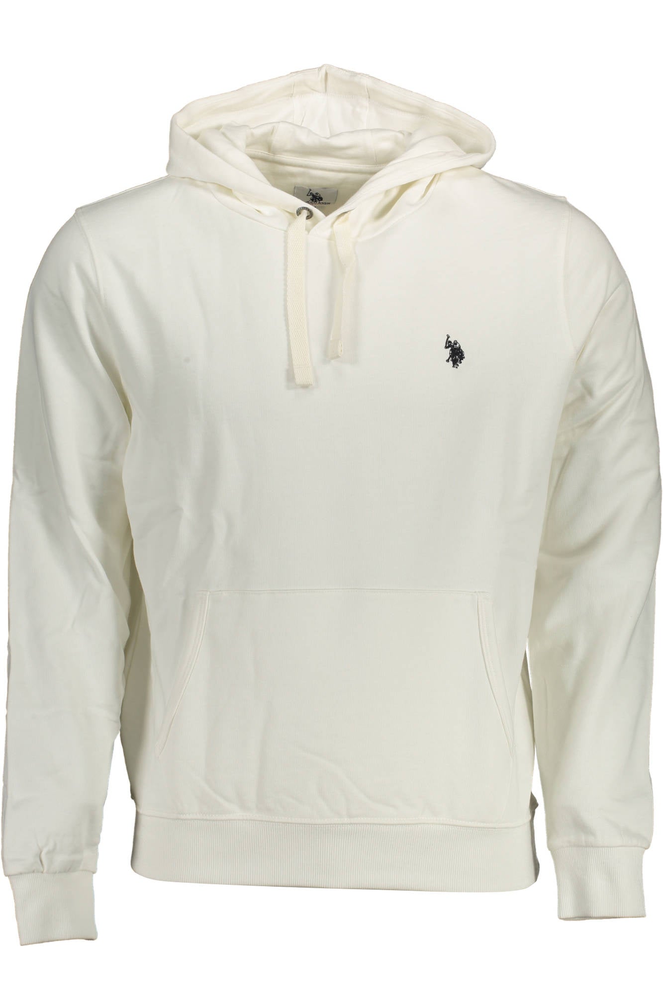 Hoodie U.S. POLO ASSN. Creme – Sweatshirt Masculina com Capuz e Logótipo Bordado
