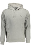 Hoodie U.S. POLO ASSN. Cinza Claro – Sweatshirt Masculina com Capuz