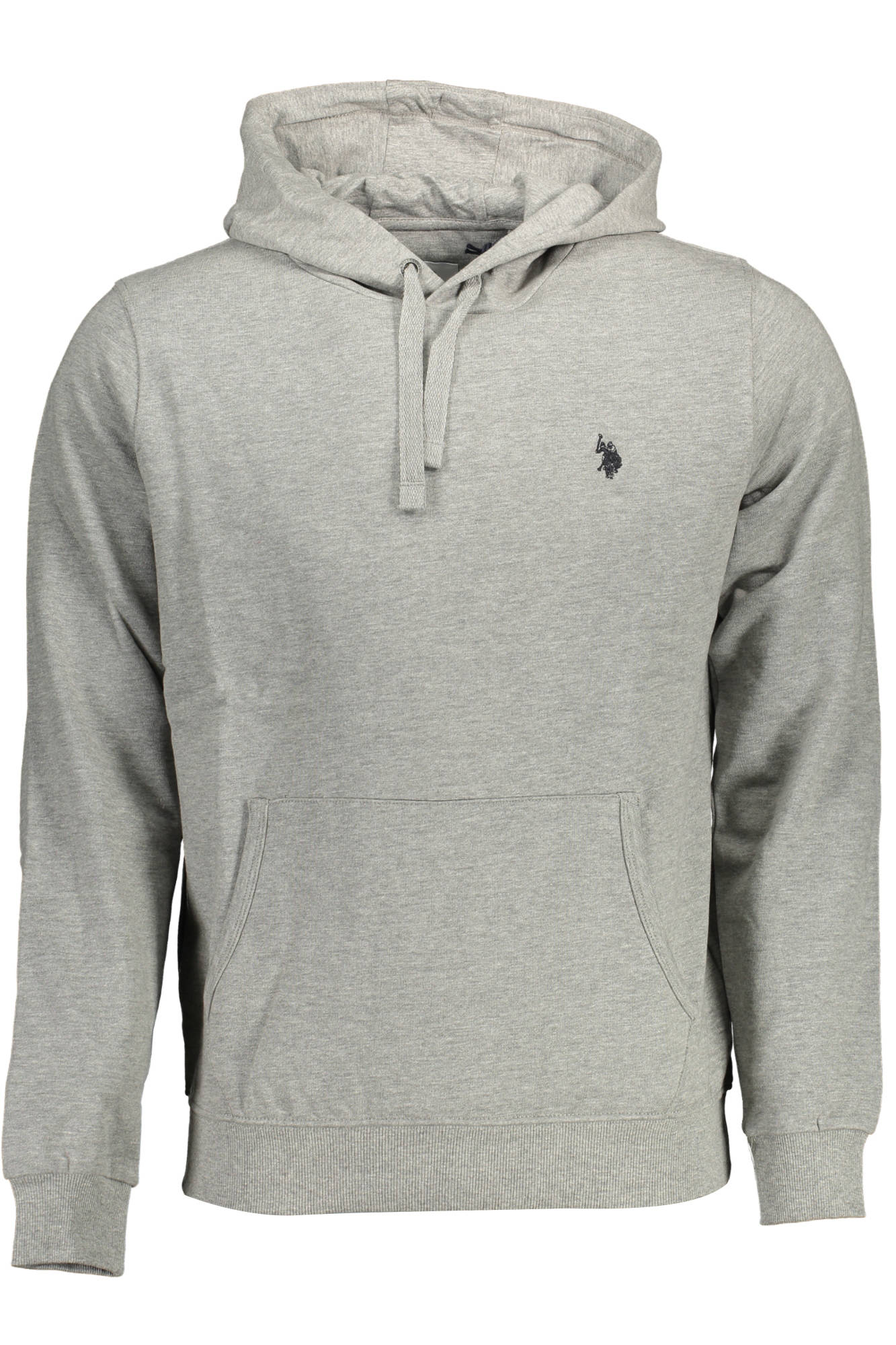 Hoodie U.S. POLO ASSN. Cinza Claro – Sweatshirt Masculina com Capuz
