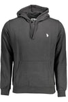 Hoodie U.S. POLO ASSN. Preta – Sweatshirt Masculina com Capuz e Bolso Canguru
