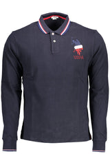 Polo U.S. POLO ASSN. Azul Marinho – Polo Masculino de Manga Comprida com Bordado