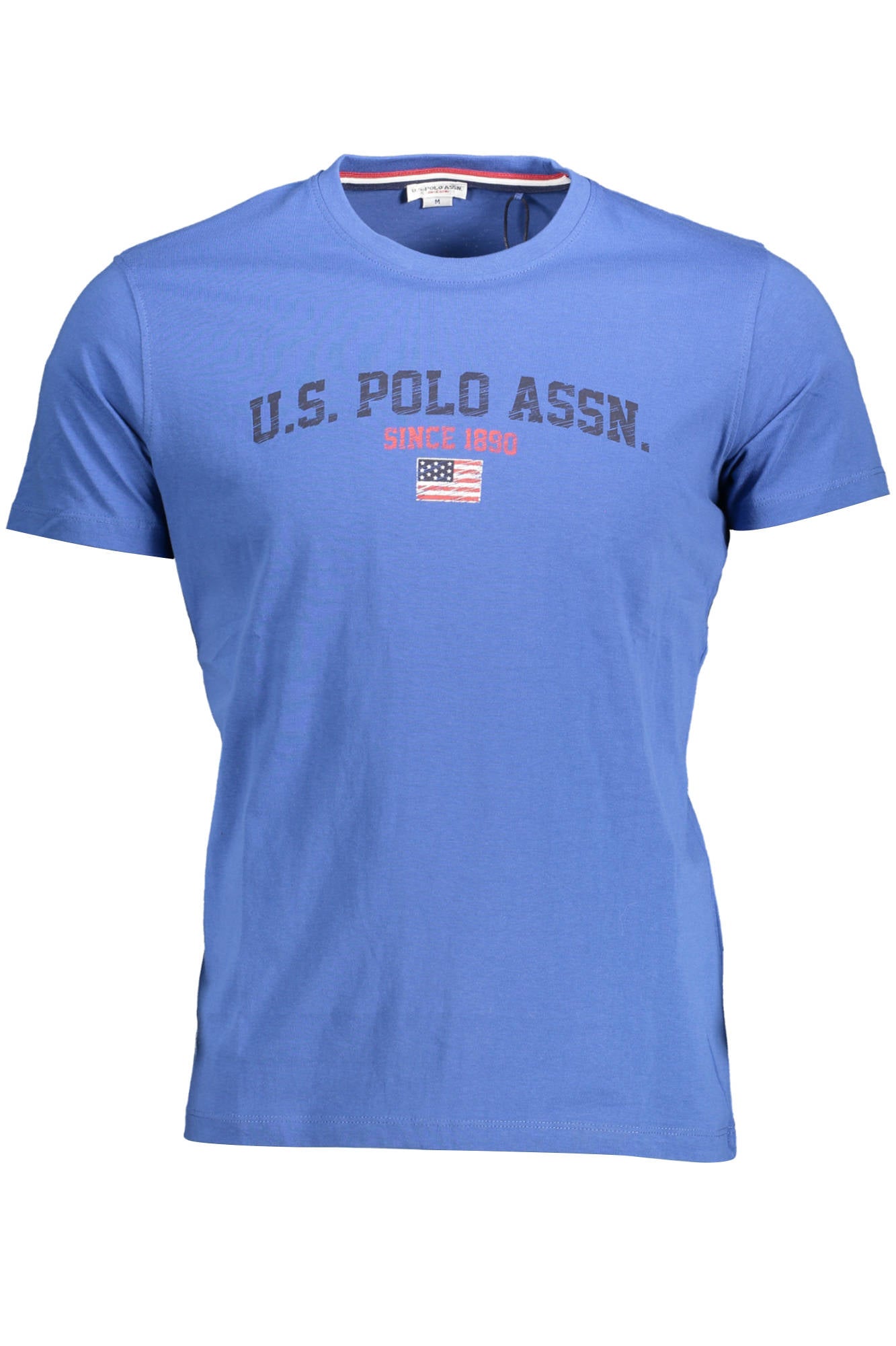 T-Shirt U.S. POLO ASSN. Azul – T-Shirt Masculina com Logótipo Frontal