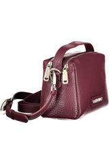 Mala Valentino (Bordeaux) – Bolsa a Tiracolo Compacta com Fecho Zip