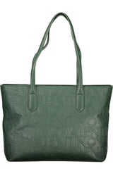 Mala Valentino (Verde) – Tote Bag com Padrão Monograma