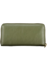 Carteira Valentino (Verde) – Carteira Comprida com Fecho Zip